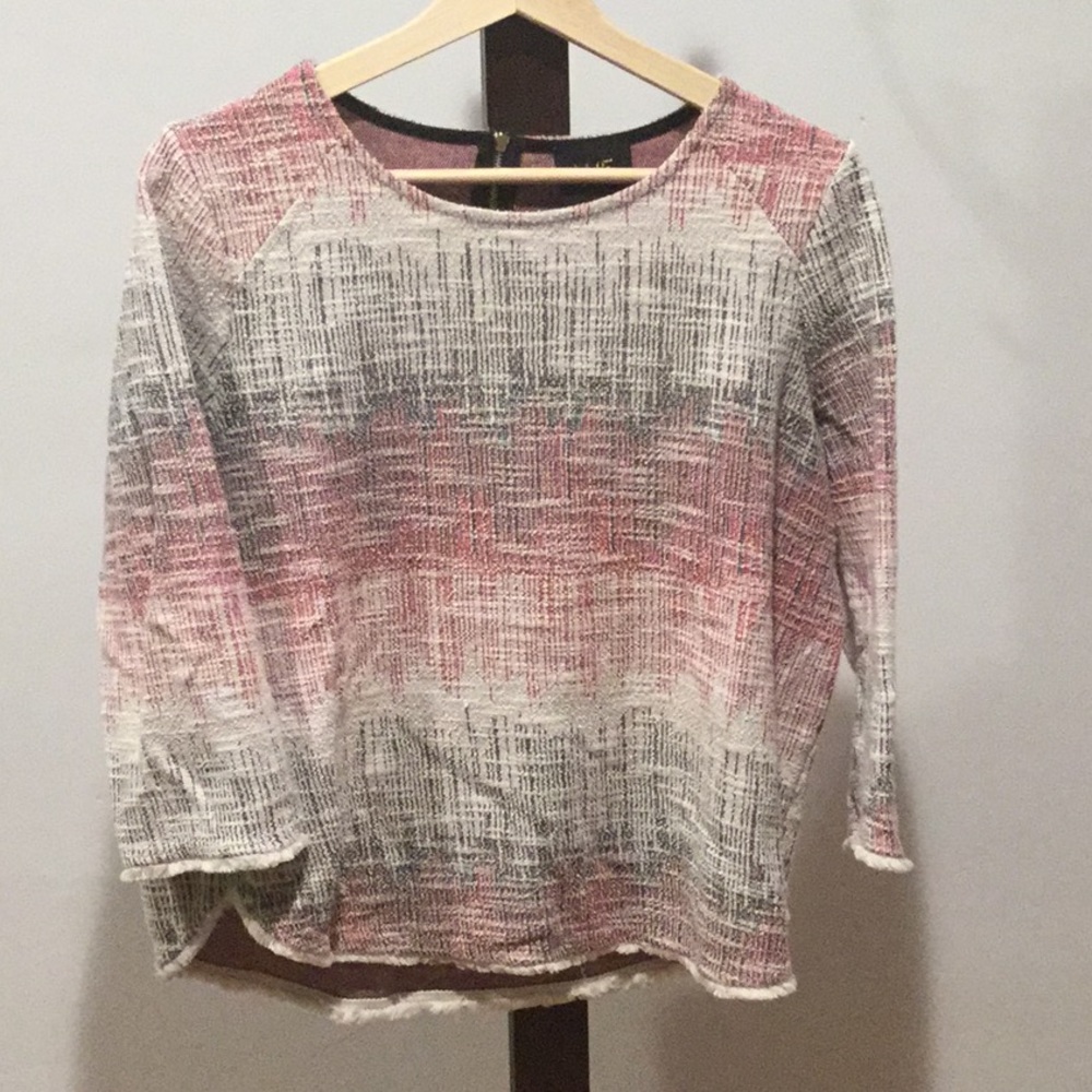 Anthropologie W5 3/4 sleeve Blouse